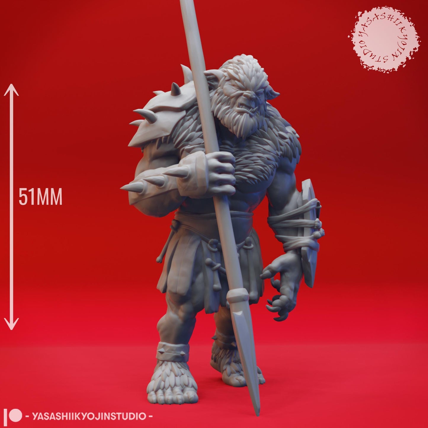 Bugbear miniature by Yasashii Kyojin Studio