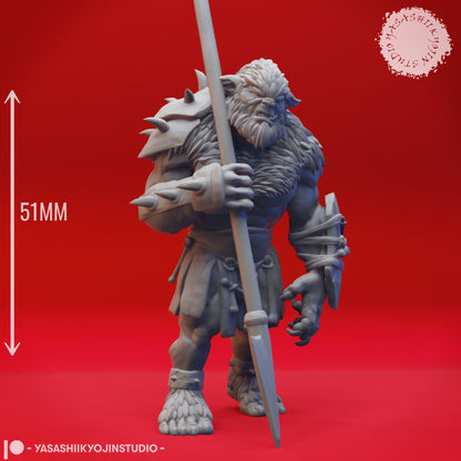 Bugbear miniature by Yasashii Kyojin Studio