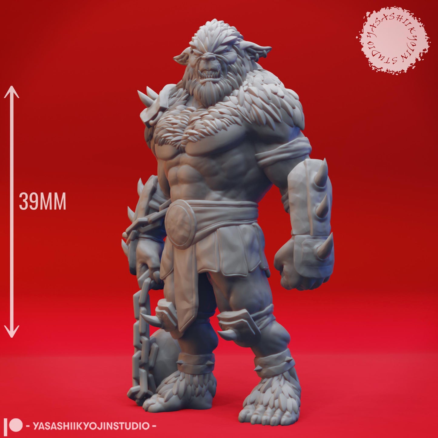 Bugbear miniature by Yasashii Kyojin Studio