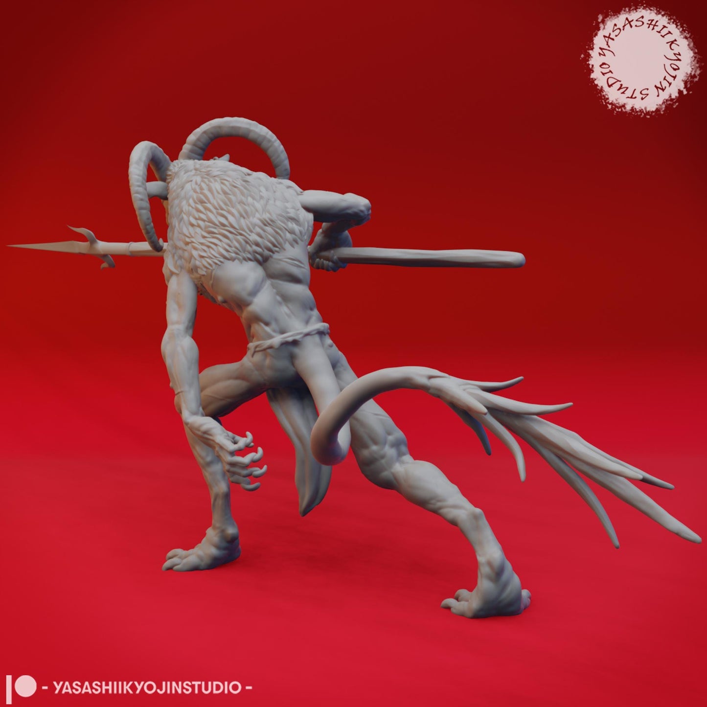 Bulezau miniature by Yasashii Kyojin Studio