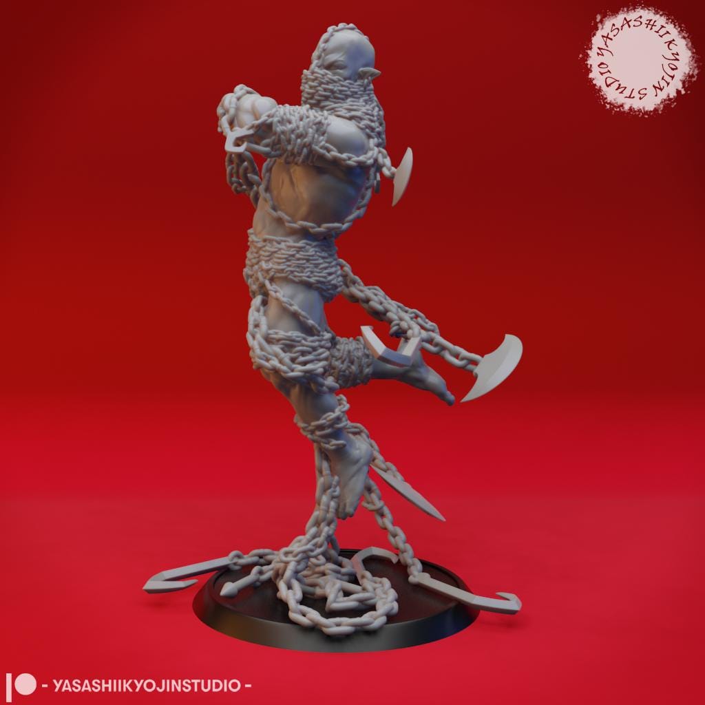 Chain Devil miniature by Yasashii Kyojin Studio