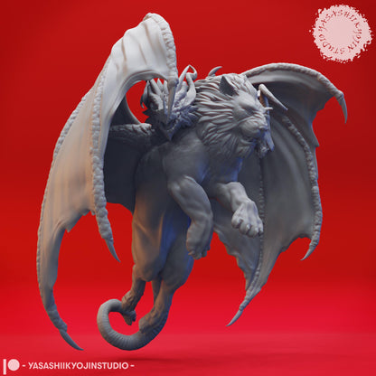 Chimera miniature by Yasashii Kyojin Studio