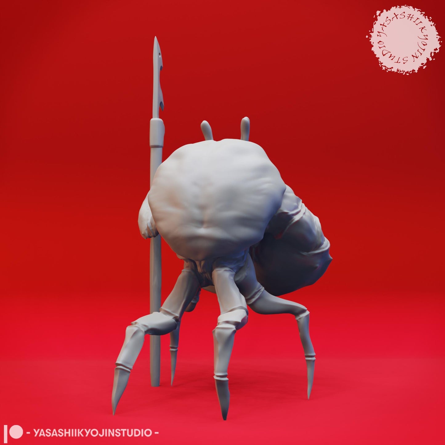 Crabfolk miniature by Yasashii Kyojin Studio