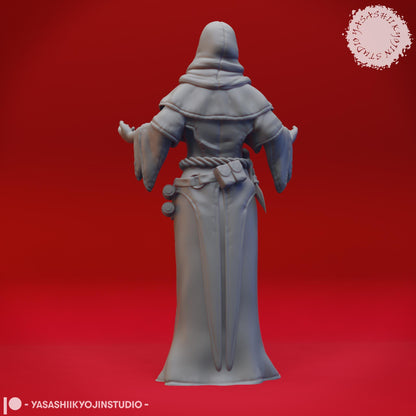 Cultists miniature by Yasashii Kyojin Studio