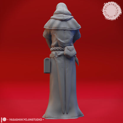 Cultists miniature by Yasashii Kyojin Studio
