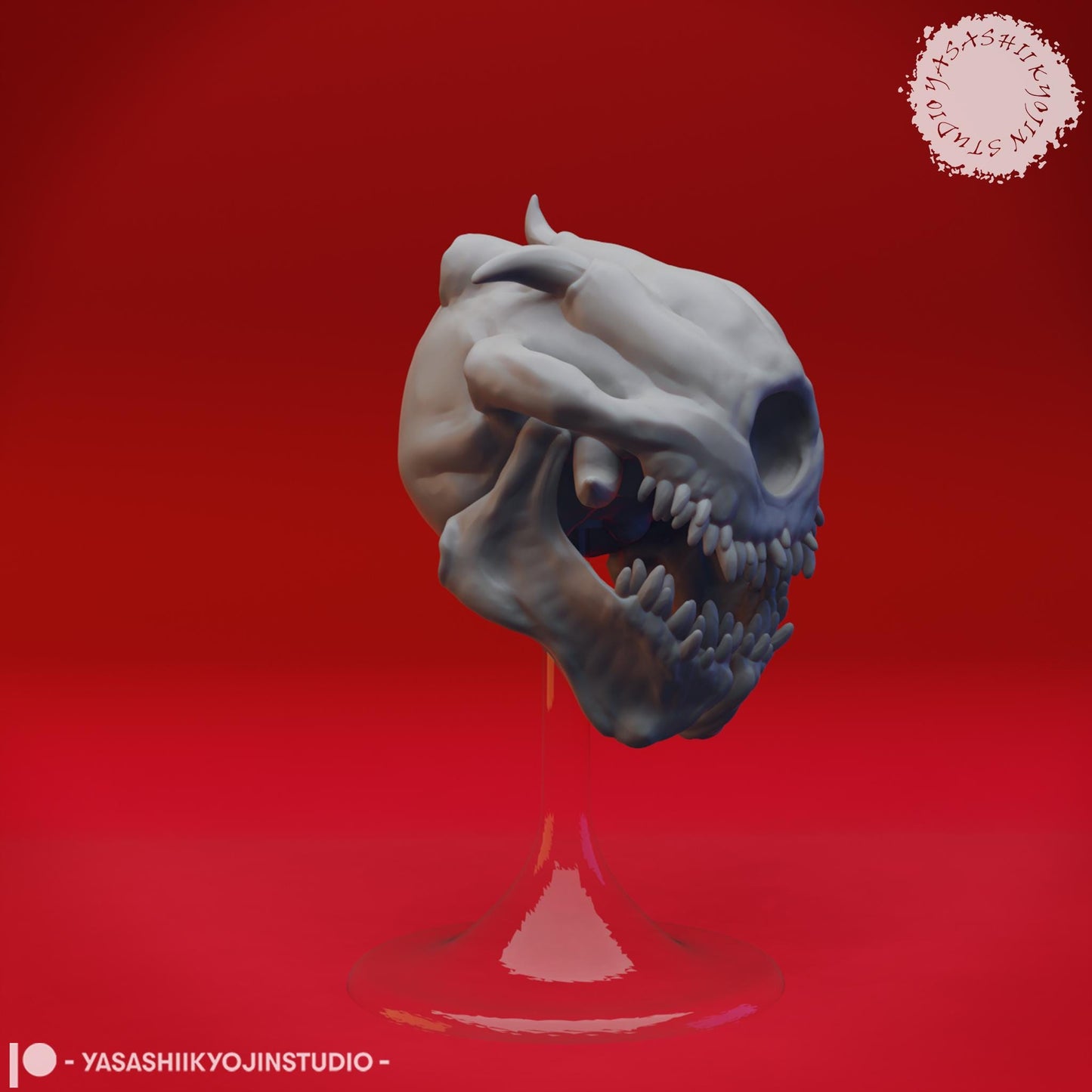 Death Tyrant miniature by Yasashii Kyojin Studio