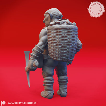 Deep Gnome miniature by Yasashii Kyojin Studio