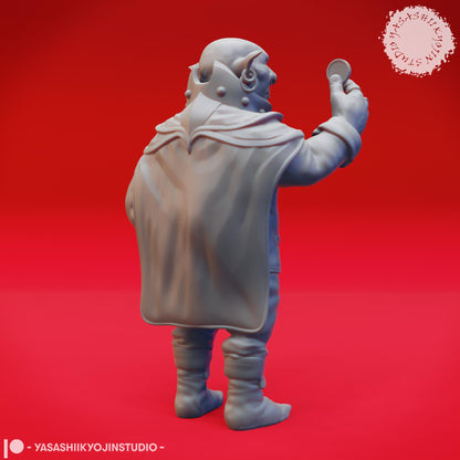 Deep Gnome JimJar miniature by Yasashii Kyojin Studio