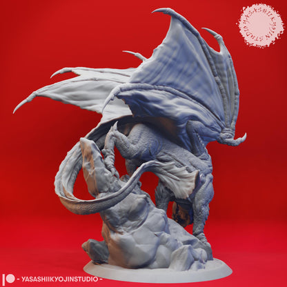 Ancient Red Dragon miniature by Yasashii Kyojin Studio