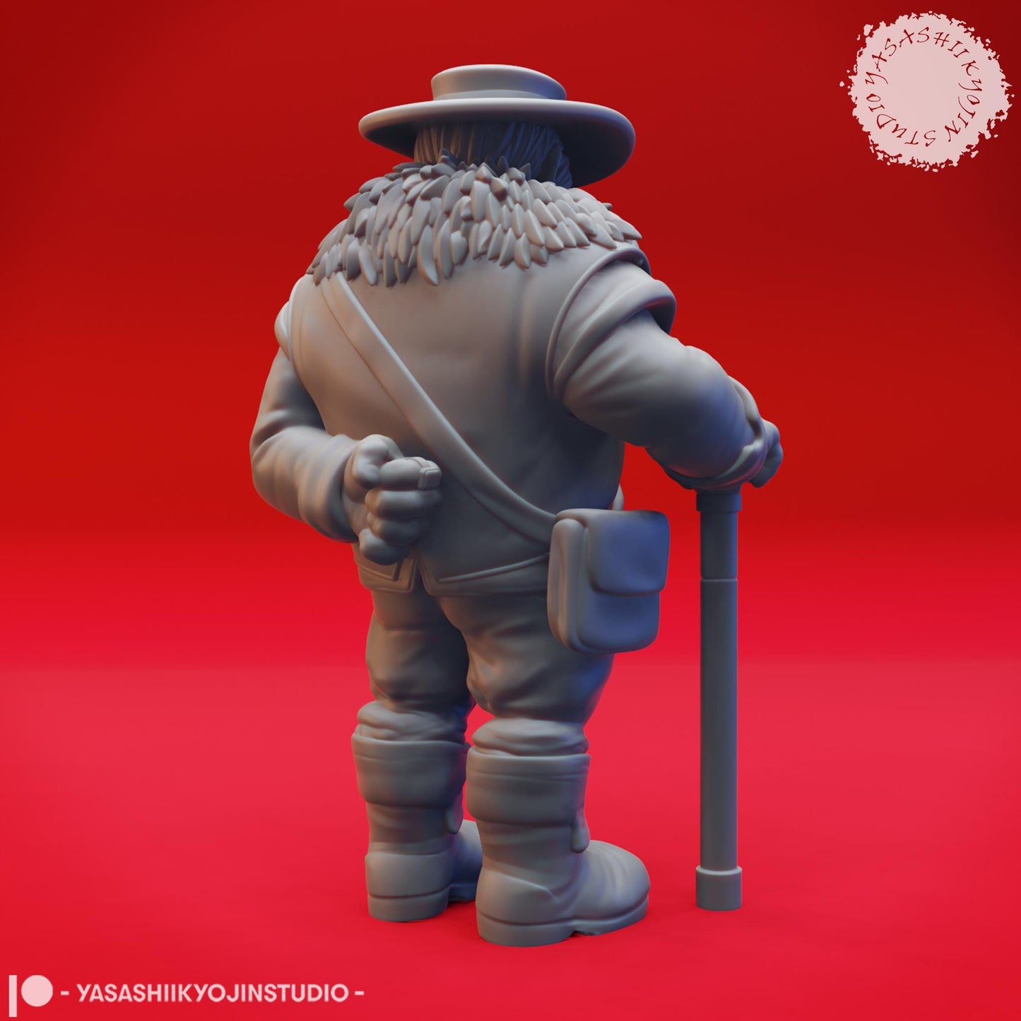 Dwarf Rockseeker miniature by Yasashii Kyojin Studio
