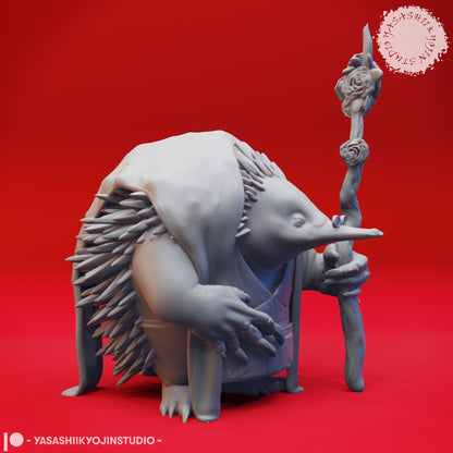 Echidna Folk miniature by Yasashii Kyojin Studio