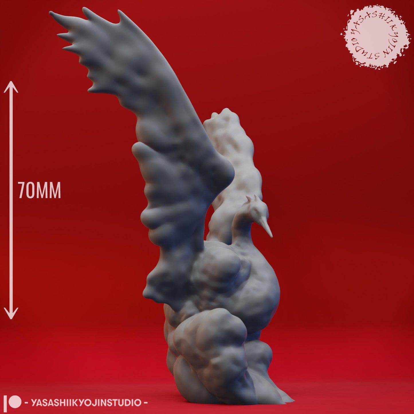 Elemental miniature by Yasashii Kyojin Studio