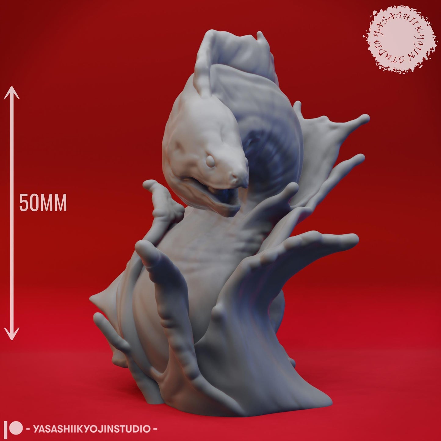 Elemental miniature by Yasashii Kyojin Studio