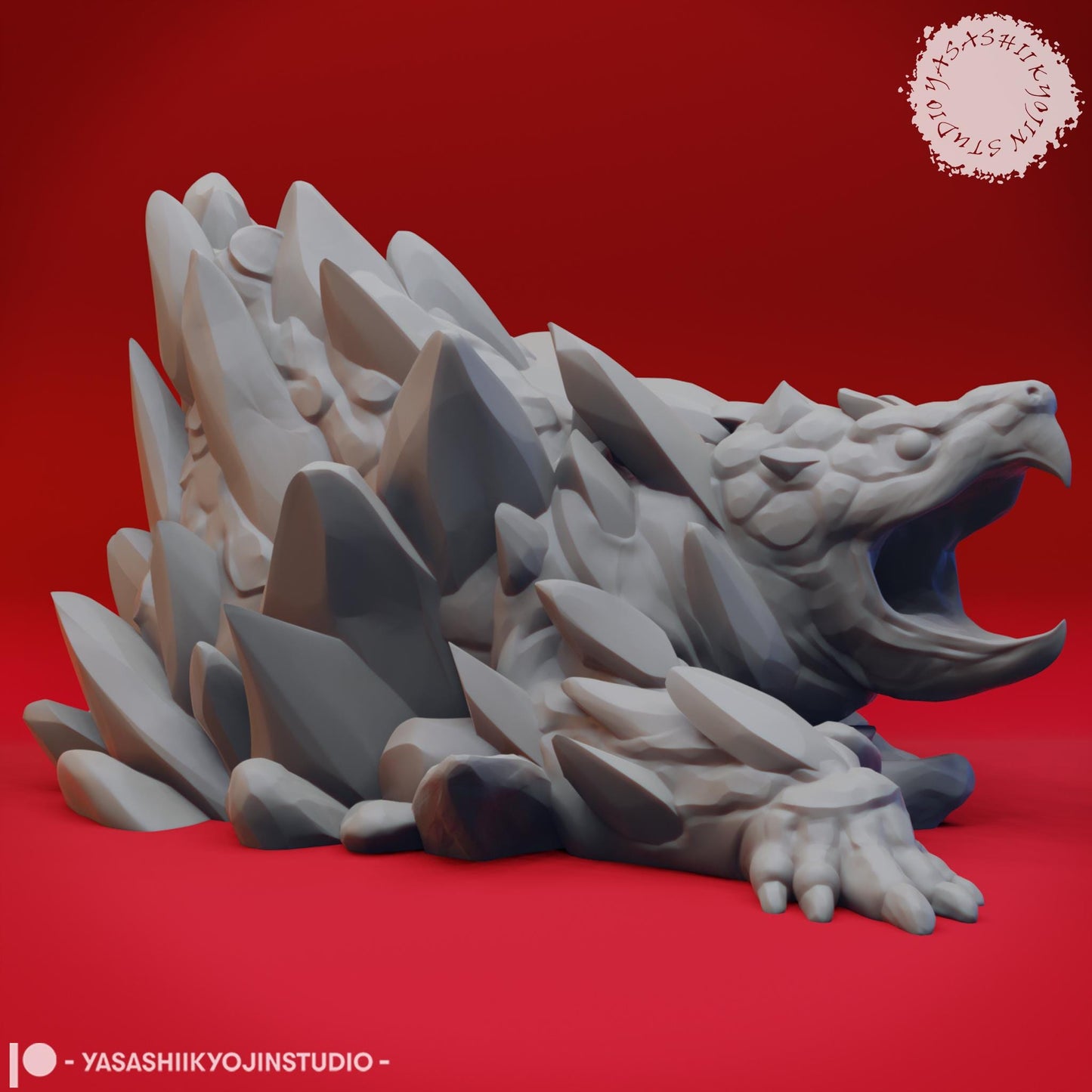 Elemental miniature by Yasashii Kyojin Studio