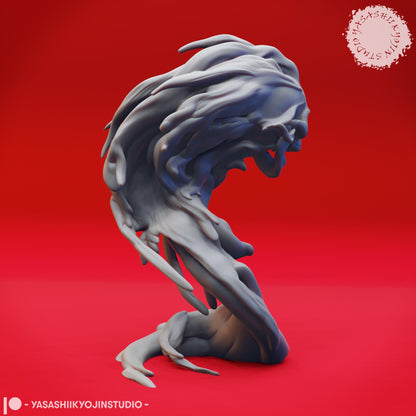 Flameskull miniature by Yasashii Kyojin Studio