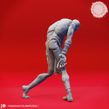 Ghoul miniature by Yasashii Kyojin Studio