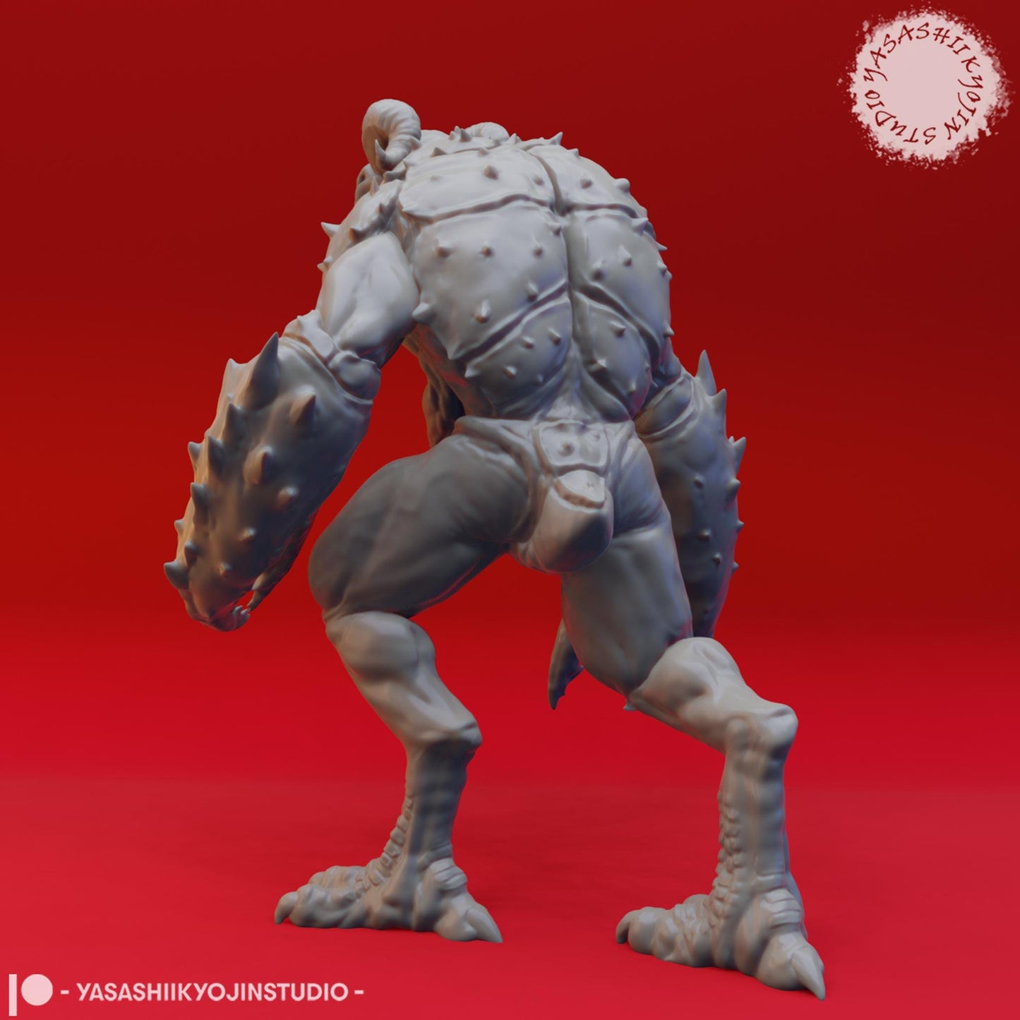 Glabrezu miniature by Yasashii Kyojin Studio