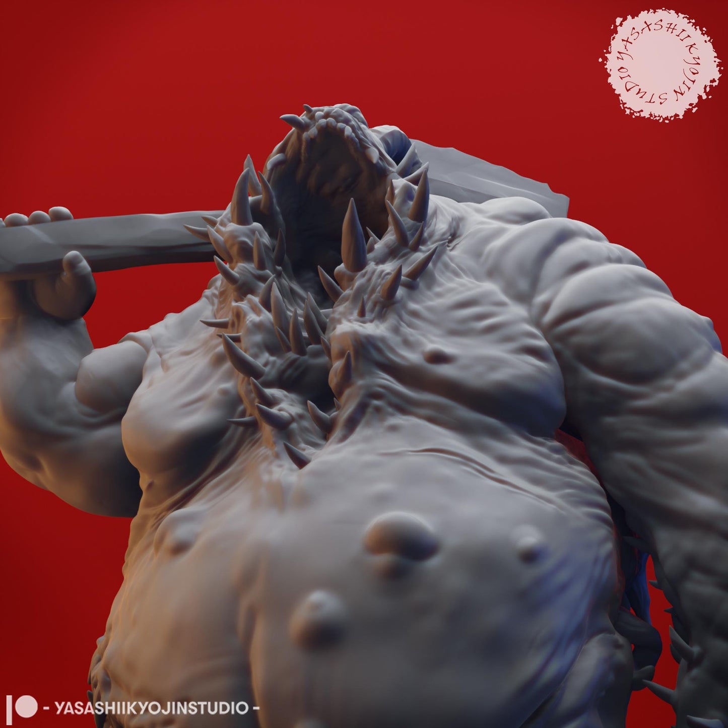 Gluttony miniature by Yasashii Kyojin Studio