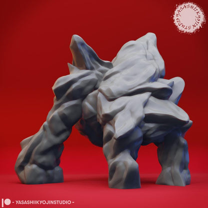 Ice Golem miniature by Yasashii Kyojin Studio