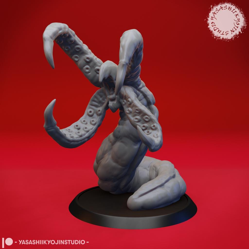 Grick miniature by Yasashii Kyojin Studio