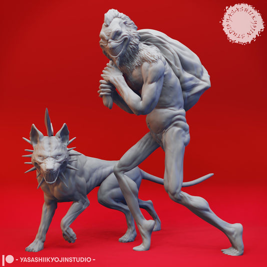 Grinch miniature by Yasashii Kyojin Studio