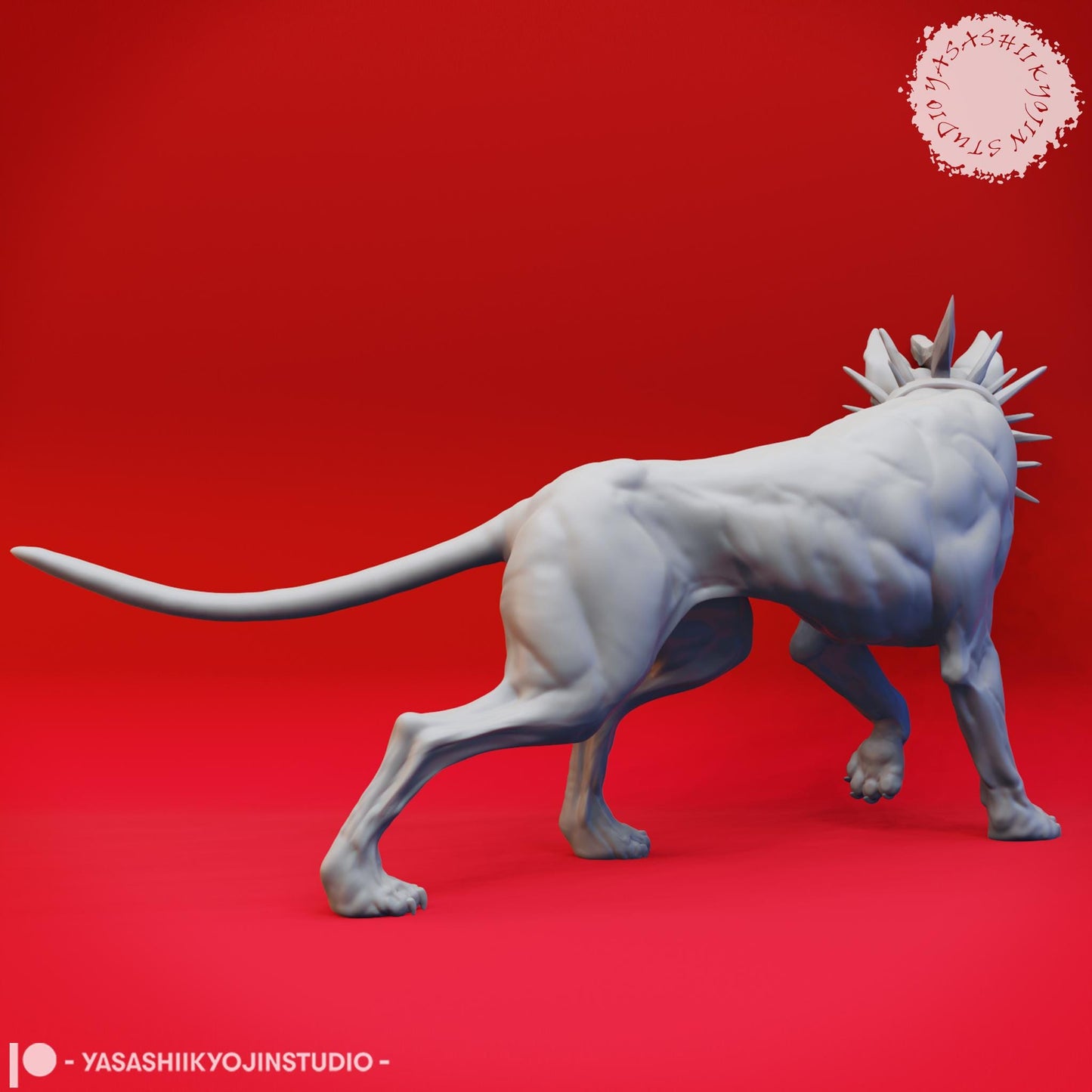 Grinch miniature by Yasashii Kyojin Studio