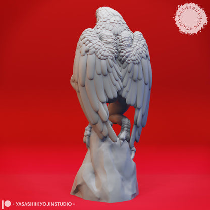 Harpy miniature by Yasashii Kyojin Studio