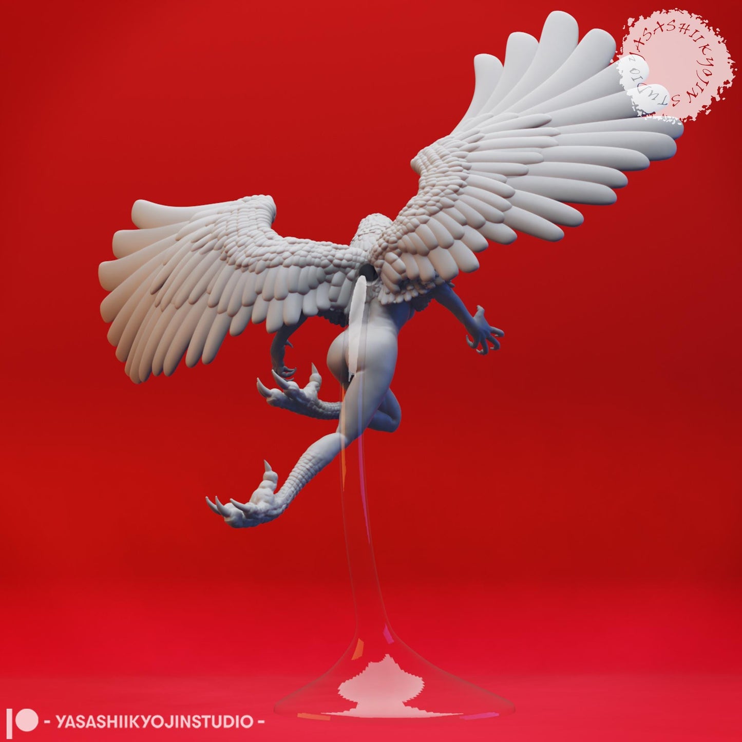 Harpy miniature by Yasashii Kyojin Studio