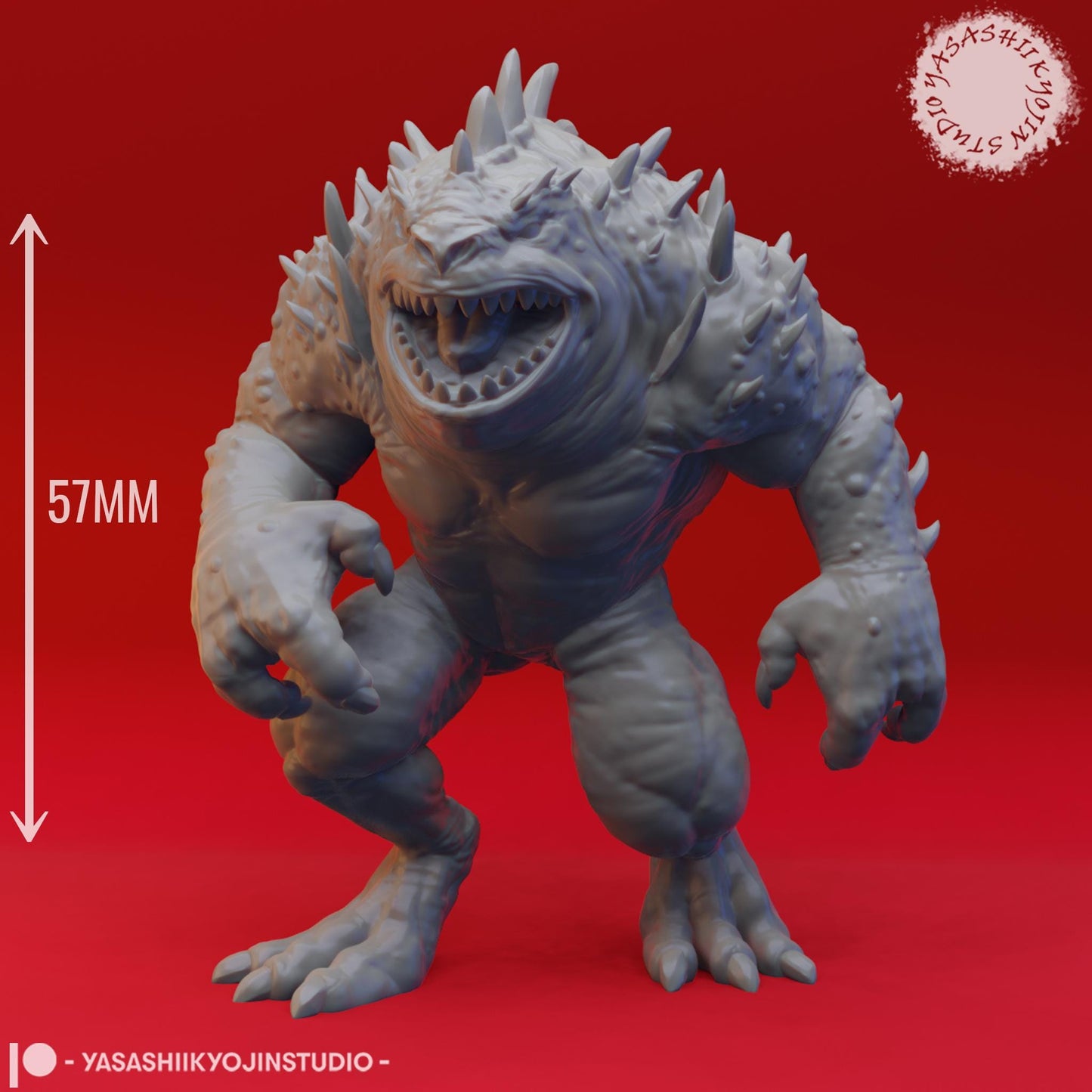 Hezrou miniature by Yasashii Kyojin Studio