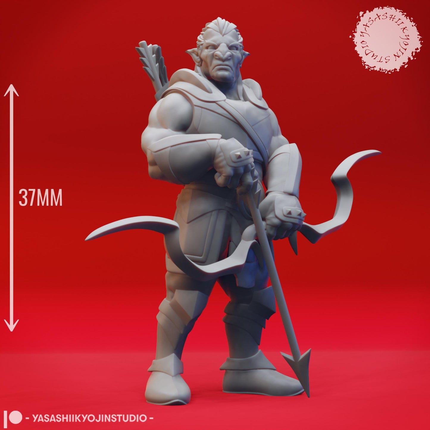Hobgoblin miniature by Yasashii Kyojin Studio
