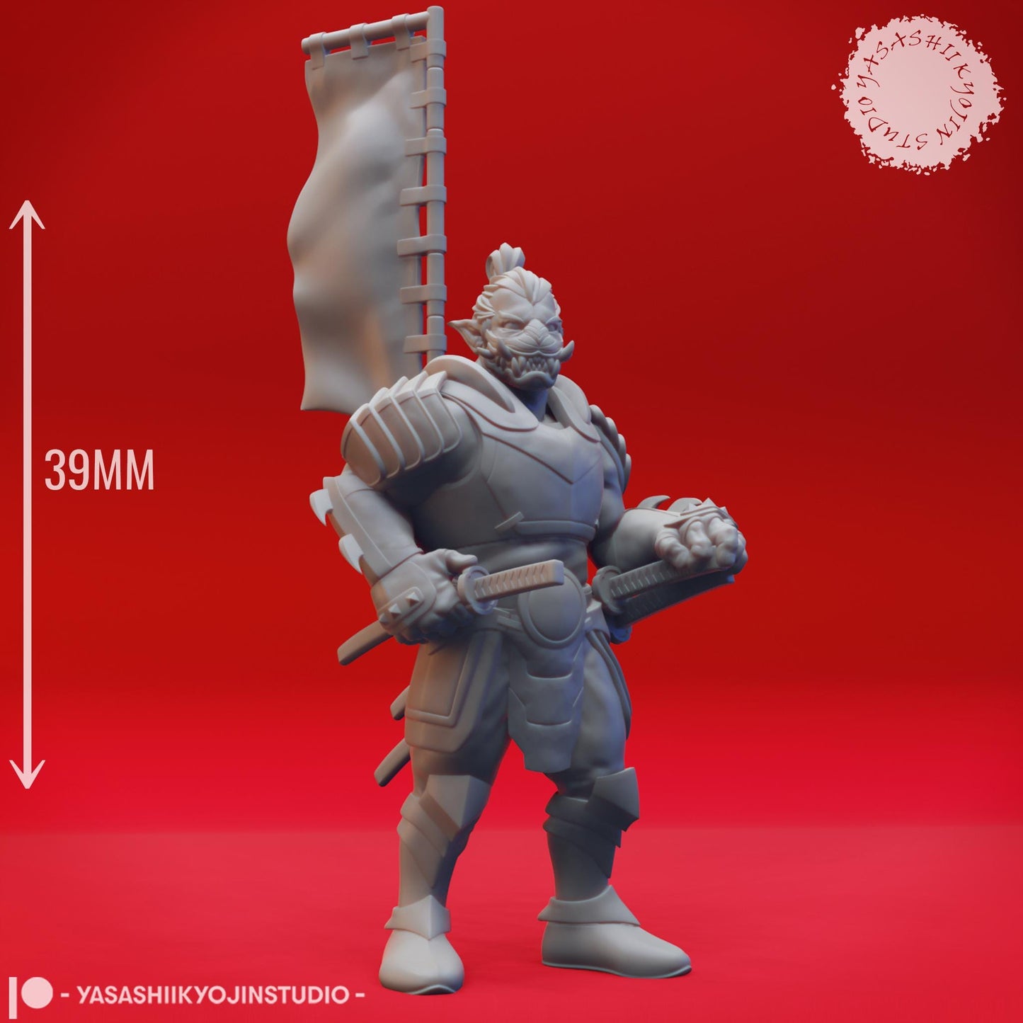 Hobgoblin miniature by Yasashii Kyojin Studio