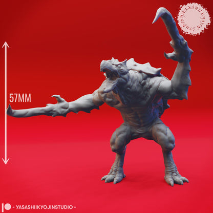 Hook Horror miniature by Yasashii Kyojin Studio