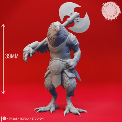 Kenku miniature by Yasashii Kyojin Studio