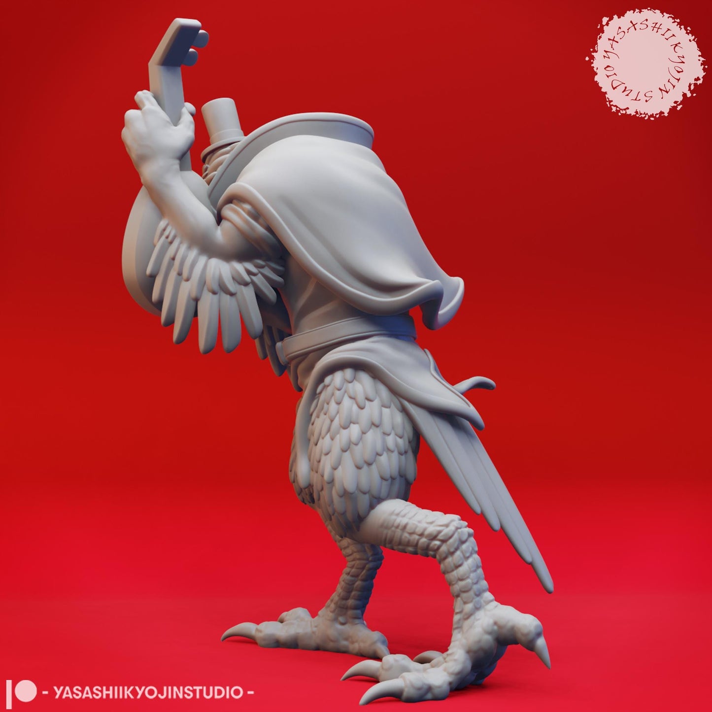 Kenku miniature by Yasashii Kyojin Studio