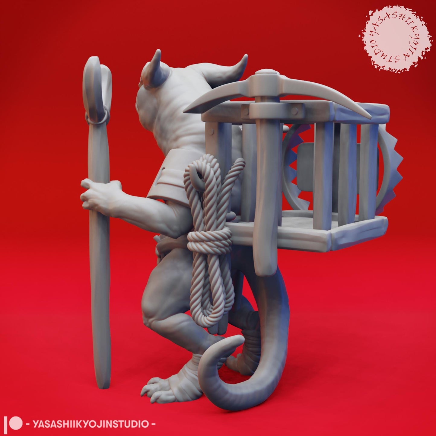 Kobold miniature by Yasashii Kyojin Studio