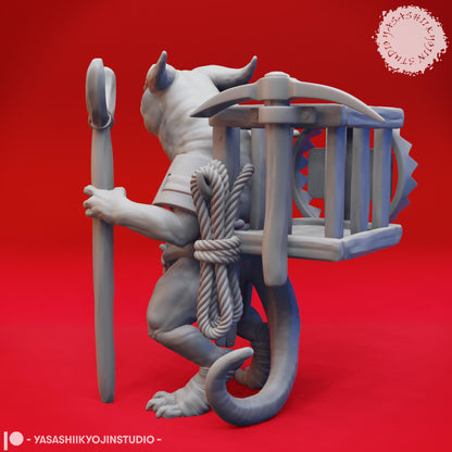 Kobold miniature by Yasashii Kyojin Studio
