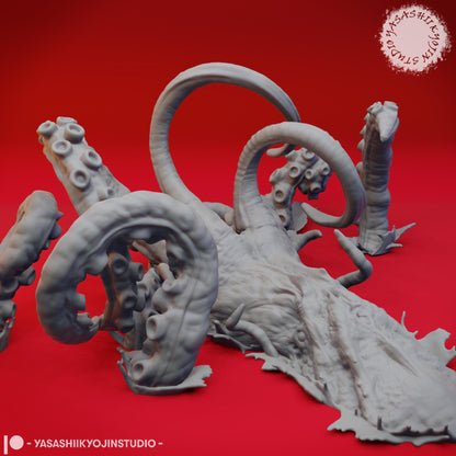 Kraken miniature by Yasashii Kyojin Studio