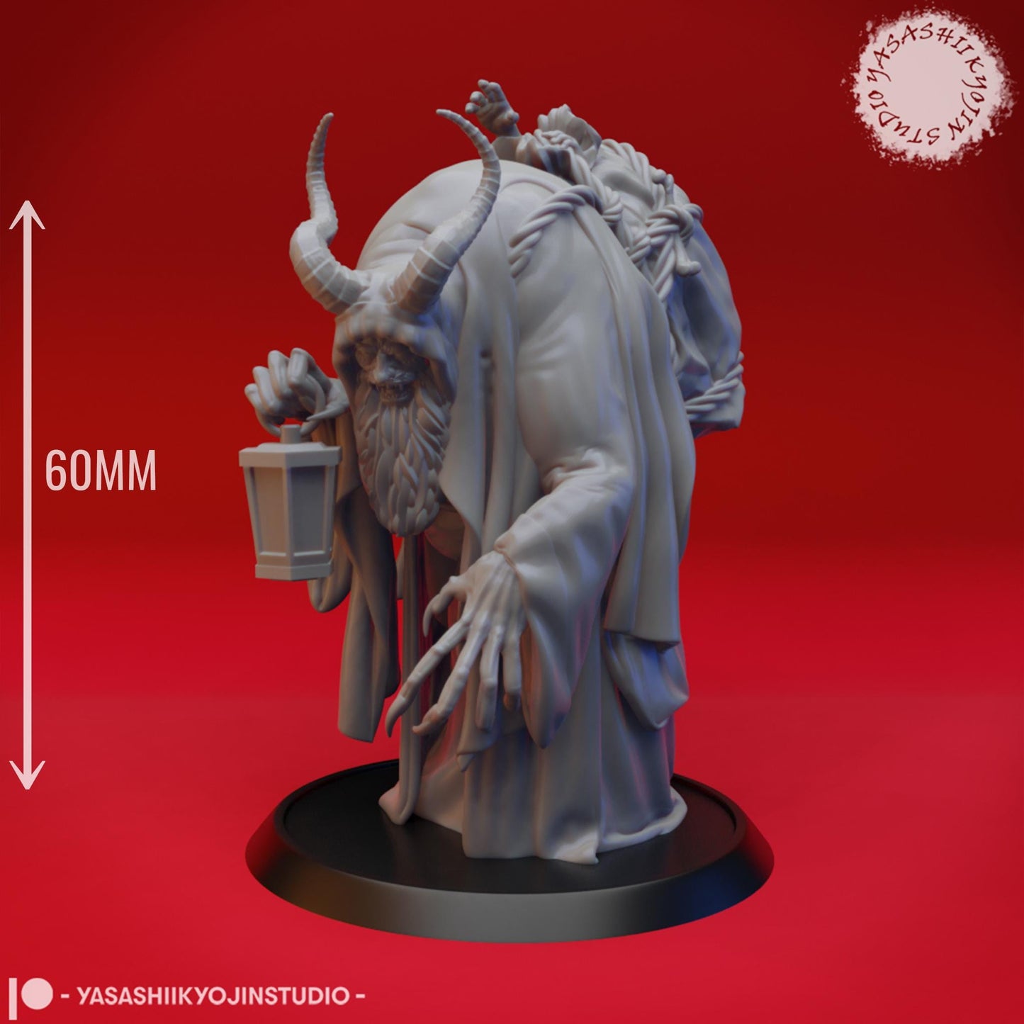 Krampus miniature by Yasashii Kyojin Studio
