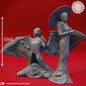 Manananggal  2 poses miniature by Yasashii Kyojin Studio