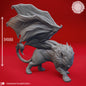 Manticore miniature by Yasashii Kyojin Studio