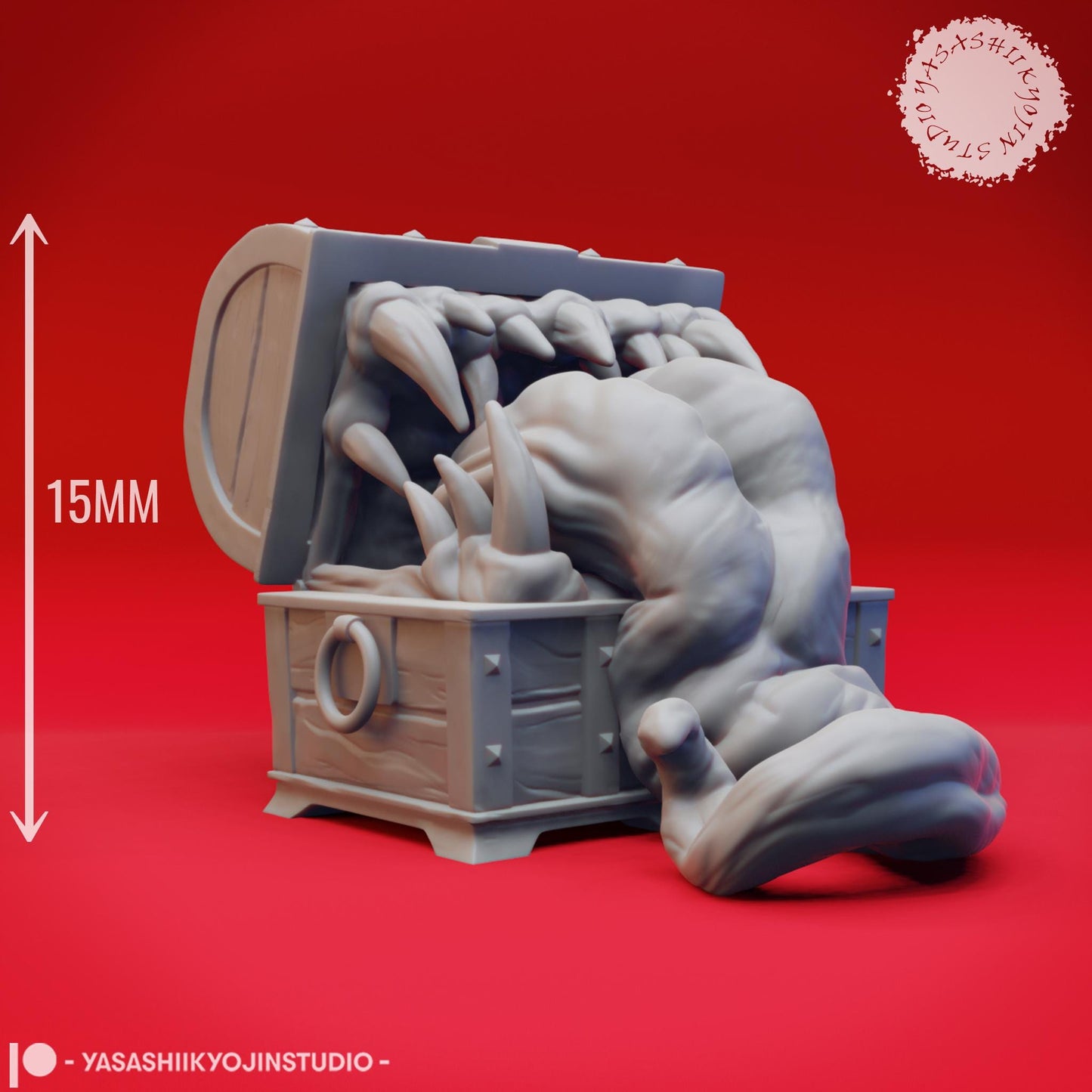 Chest Mimic miniature by Yasashii Kyojin Studio