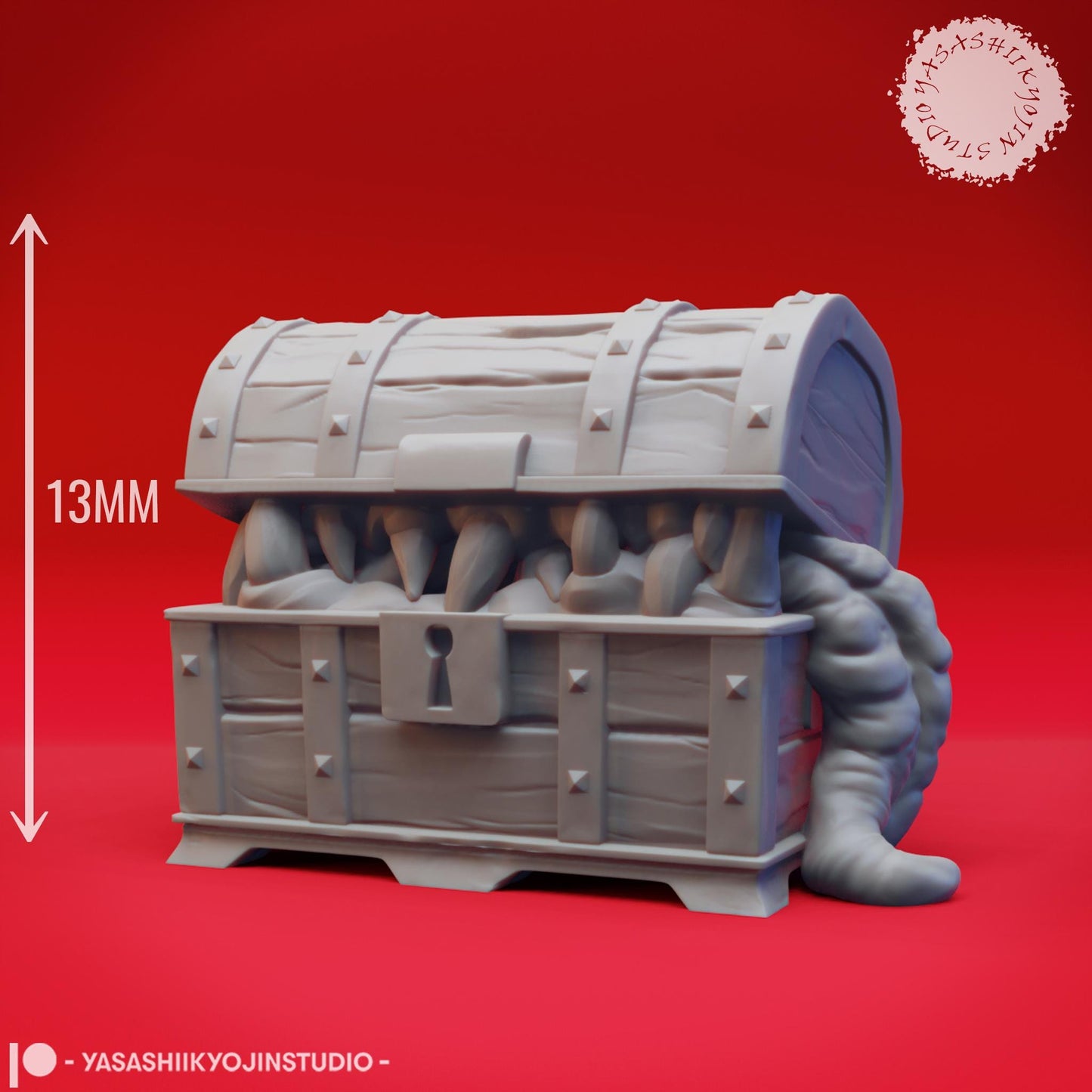 Chest Mimic miniature by Yasashii Kyojin Studio