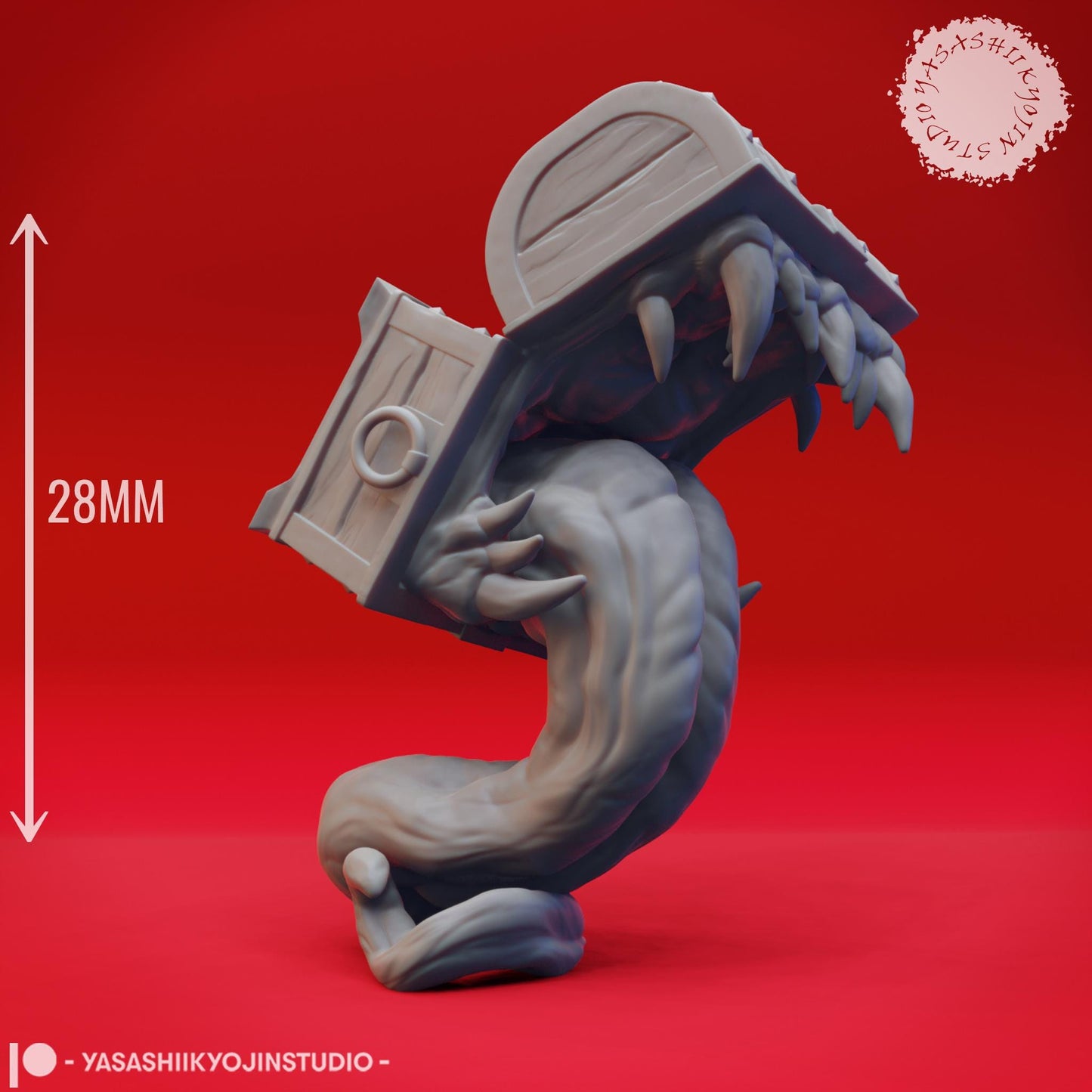 Chest Mimic miniature by Yasashii Kyojin Studio
