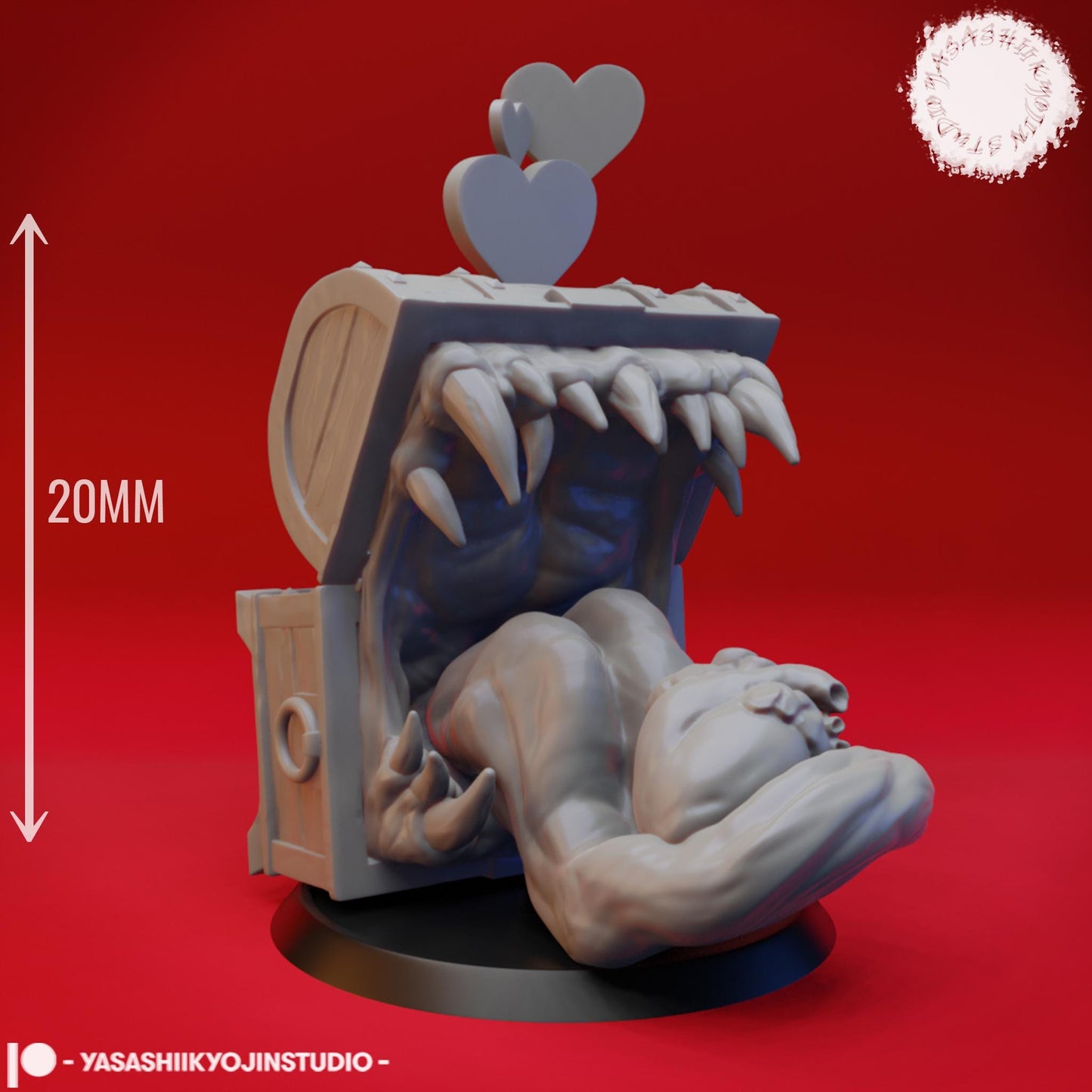 Chest Mimic miniature by Yasashii Kyojin Studio
