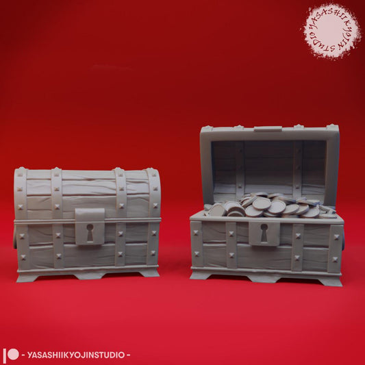 Chest miniature by Yasashii Kyojin Studio