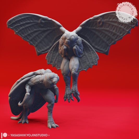 Mothman miniature by Yasashii Kyojin Studio