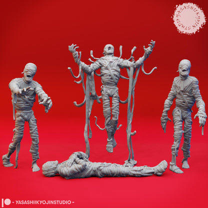 Mummy miniature by Yasashii Kyojin Studio