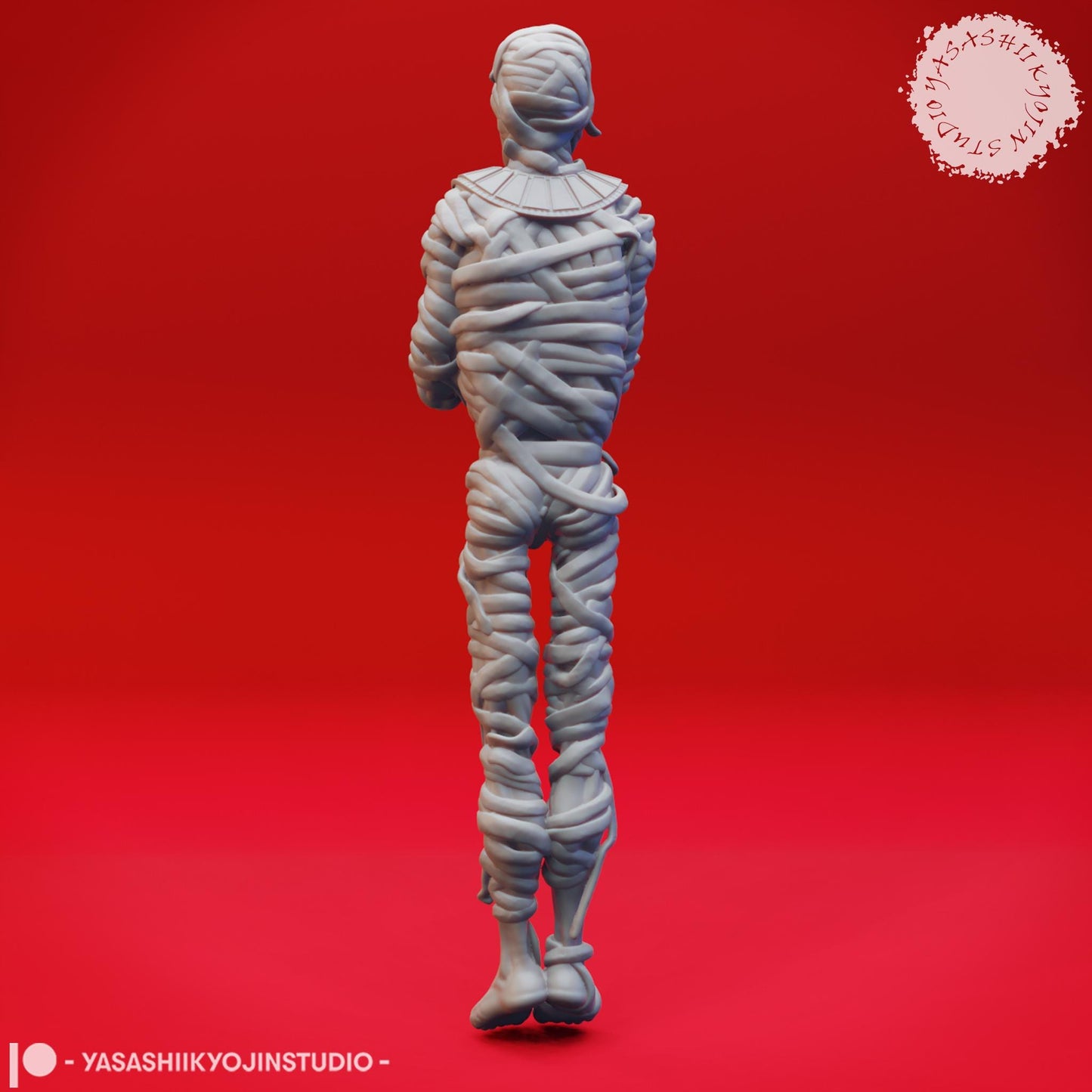 Mummy miniature by Yasashii Kyojin Studio