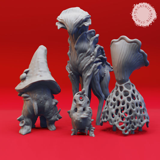 Mycelid miniature by Yasashii Kyojin Studio