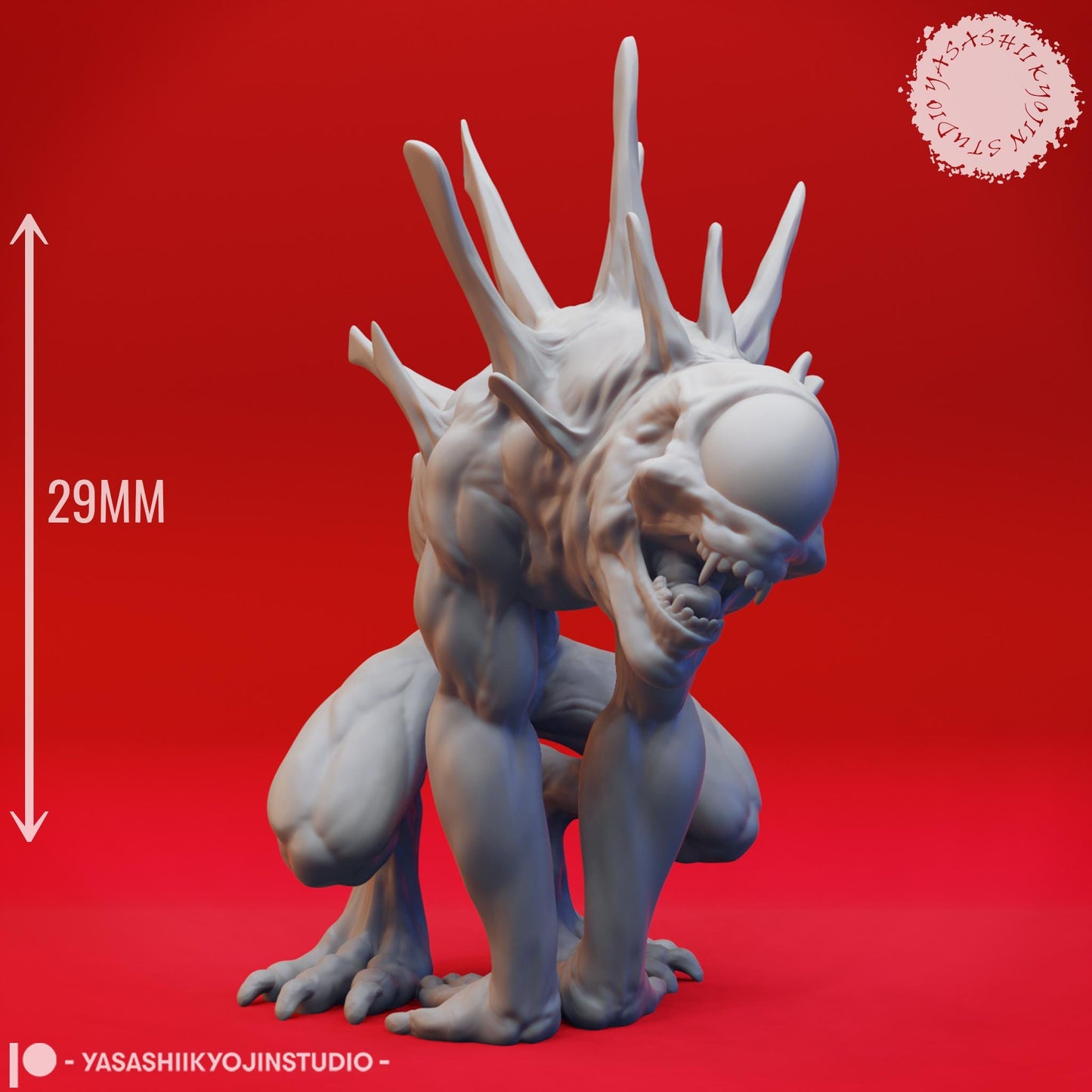Nothic miniature by Yasashii Kyojin Studio